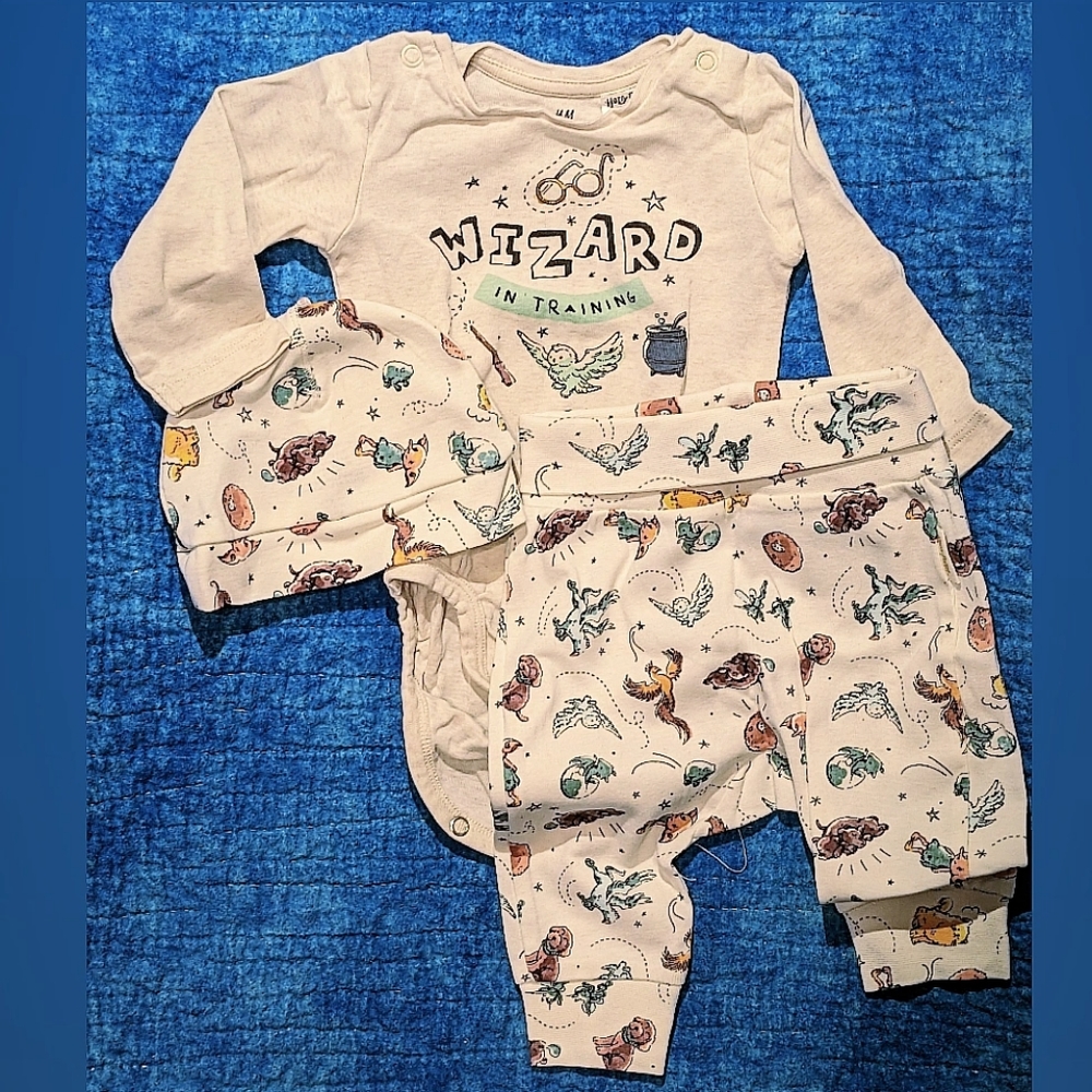 H&M x Harry Potter 0-3m outfit